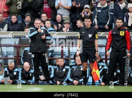 PAUL LAMBERT, ASTON VILLA V NORWICH CITY PARK HOTEL BIRMINGHAM ENGLAND 27 Octobre 2012 Banque D'Images