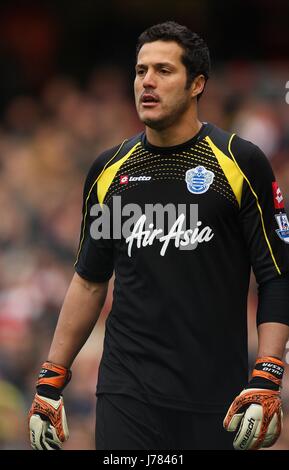 JULIO CESAR QUEENS PARK RANGERS LONDON ENGLAND UK 27 Octobre 2012 Banque D'Images