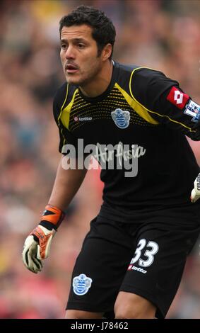 JULIO CESAR QUEENS PARK RANGERS LONDON ENGLAND UK 27 Octobre 2012 Banque D'Images