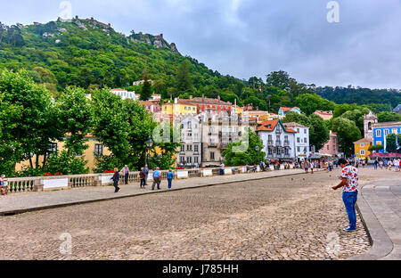 Sintra est une municipalité dans la sous-région Grande Lisboa, Portugal Banque D'Images