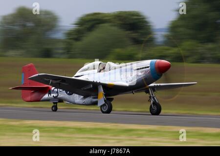 P51 Mustang avion de chasse Banque D'Images