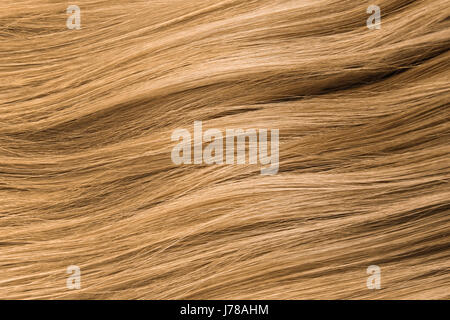 Les cheveux blonds. La texture des cheveux blonds Banque D'Images