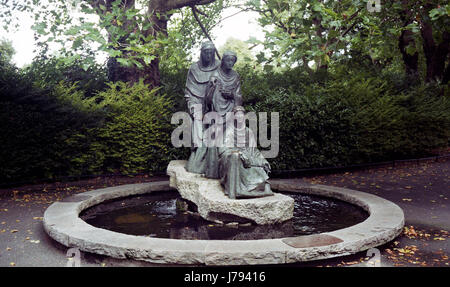 Statue - St Stephen's Green, Dublin Irlande Banque D'Images