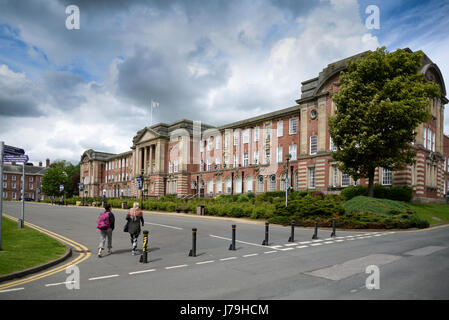Beckett Leeds University Hall, campus de Headingly Banque D'Images