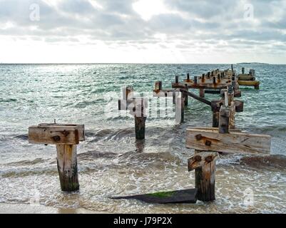 Jurien Bay Jetty Banque D'Images