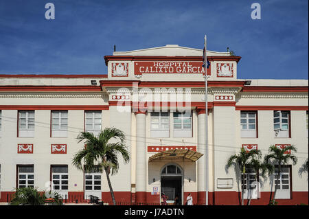 Hôpital Calixto Garcia, La Havane, Cuba Banque D'Images