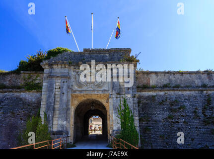 France, Charente Maritime, île d'Oléron, Château d'Oléron, Citadelle Banque D'Images