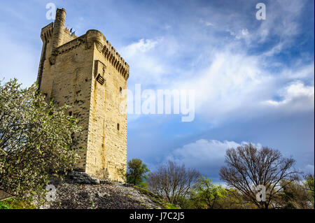 Tour Philippe le Bel Villeneuve-lès-Avignon Gard occitanie France Banque D'Images