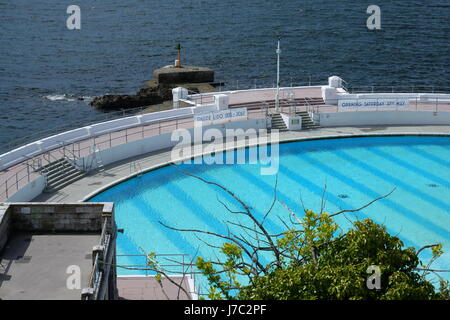 Tinside Lido, Plymouth Hoe, Plymouth, Devon Banque D'Images