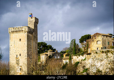 Tour Philippe le Bel Villeneuve-lès-Avignon Gard occitanie France Banque D'Images