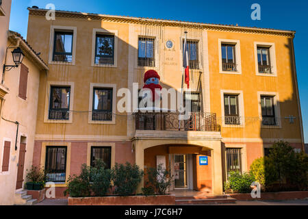 Mairie Village d'Allauch,BDR,Paca,France,Provence Banque D'Images