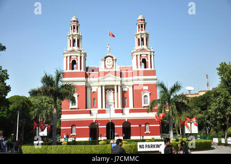 Cathédrale du coeur sacré, les plus anciens bâtiments de l'église, Esd: 1930, la Messe est célébrée chaque jour le matin et le soir. New Delhi. (© Saji Maramon) Banque D'Images