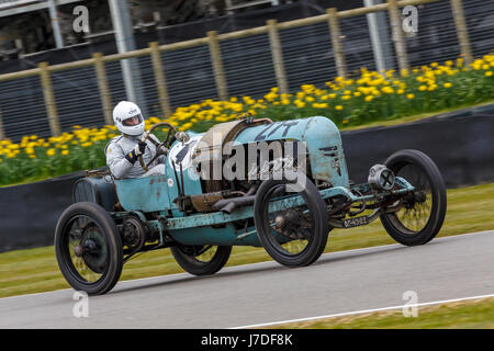 1907 Mors Le Sanglier avec chauffeur lors de la S.F. Niall Dyer Trophée de course à la 74e réunion des membres Goodwood GRRC, Sussex, UK. Banque D'Images