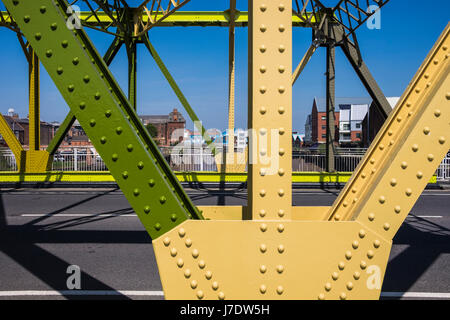 Drypool lever le pont de la rivière Hull, Kingston Upon Hull, Yorkshire, Angleterre, Royaume-Uni Banque D'Images