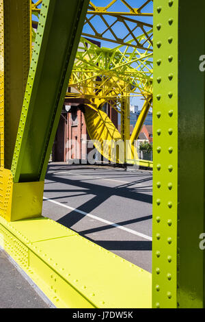 Drypool lever le pont de la rivière Hull, Kingston Upon Hull, Yorkshire, Angleterre, Royaume-Uni Banque D'Images