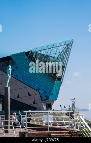 L'Aquarium Deep, Kingston Upon Hull, Yorkshire, Angleterre, Royaume-Uni Banque D'Images