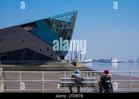 L'Aquarium Deep, Kingston Upon Hull, Yorkshire, Angleterre, Royaume-Uni Banque D'Images