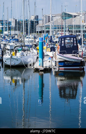 Régénération de l'Humber Dock, Kingston Upon Hull, Yorkshire, Angleterre, Royaume-Uni Banque D'Images