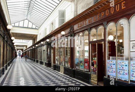 La Galerie Vero Dodat près de Palais-Royal, Paris, France. Banque D'Images