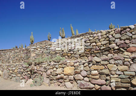 El Pucará ruines à Tilcara, Quebrada de Humahuaca, Argentine Banque D'Images