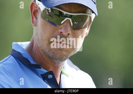 Virgina Eau, Surrey, UK 24 mai 2017 Champion 2016 Henrik Stenson ouvrir à la BMW PGA Golf Championship au Wentworth Club Motofoto : Crédit/Alamy Live News Banque D'Images