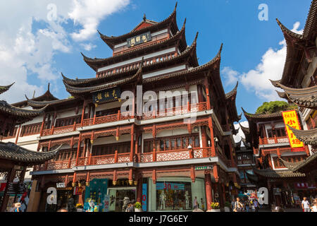 Qibao Old Town, Shanghai, Chine Banque D'Images