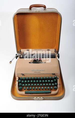 Années 1950, Remington machine à écrire. Banque D'Images