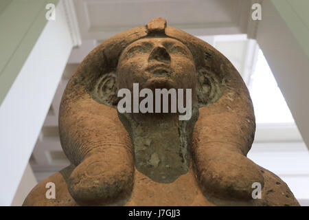 Ahmose-Merytamun la reine. Sœur et épouse du pharaon Aménophis. 18ème dynastie. L'Égypte. British Museum. Londres. United Kingdom. Banque D'Images