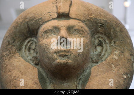 Ahmose-Merytamun la reine. Sœur et épouse du pharaon Aménophis I. xviiie dynastie. L'Égypte. British Museum. Londres. United Kingdom. Banque D'Images