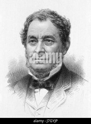 ROBERT BUNSEN (1811-1899), chimiste allemand Banque D'Images