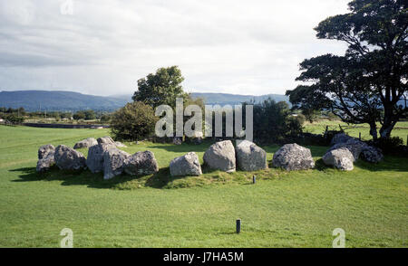 Cimetière mégalithique de Carrowmore - Sligo - Irlande Co. Banque D'Images