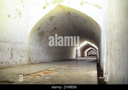 Dans un tunnel souterrain d'eau complexe Taman Sari Château, Yogyakarta Banque D'Images