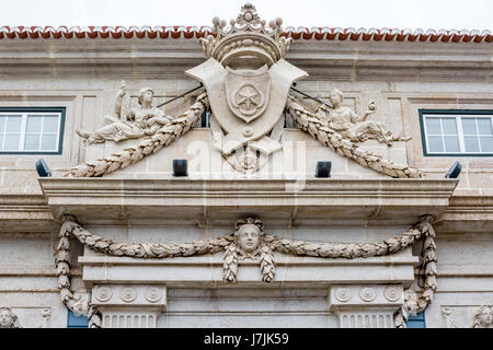 Vieille ville au Portugal d'ornements Banque D'Images