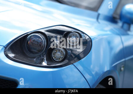 Rasa la voiture à hydrogène construit par Riversimple au Pays de Galles, Royaume-Uni Banque D'Images