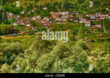 Sirince, un village situé dans les collines près de Selcuk, Izmir, Turquie Banque D'Images