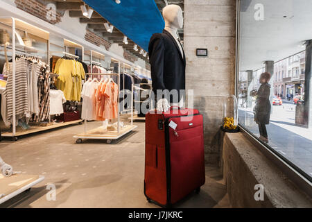 Prévenir LABS store dans le centre de Sarajevo. Banque D'Images