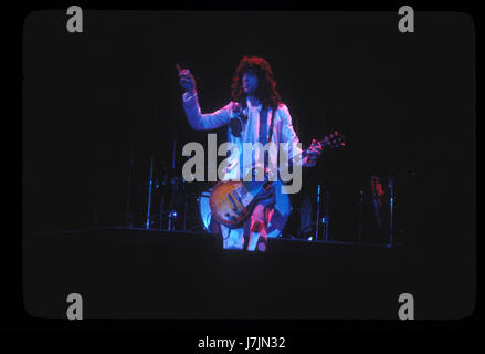 LED ZEPPELIN live au fabuleux Forum à Inglewood, CA USA le 27 juin 1977. Photo © Kevin Estrada / Media Punch Banque D'Images