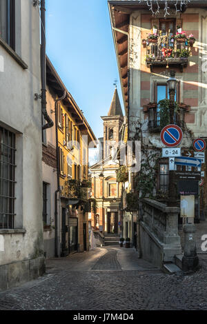 Alley à Rivoli, Turin, Italie Banque D'Images