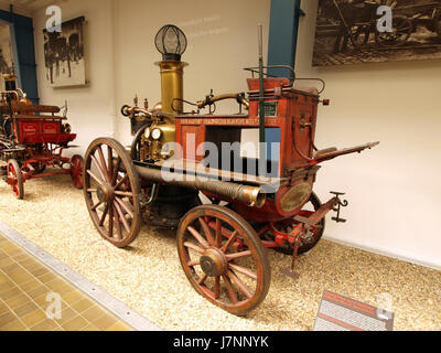 1882 Cheval Shand, Mason & Co. de pompiers à vapeur vapeur Pic4. moteur d'incendie pic3 Banque D'Images