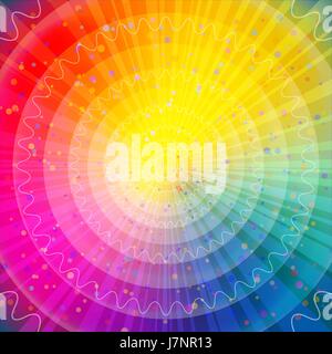 Abstract Background rainbow Illustration de Vecteur