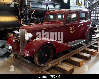 1933 Pontiac motor trolley, pic2 Banque D'Images