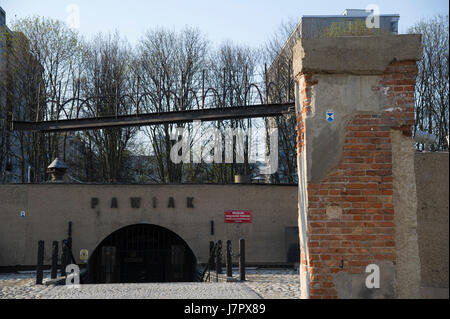 Le Musée de la prison Pawiak à Varsovie, Pologne © Wojciech Strozyk / Alamy Stock Photo Banque D'Images