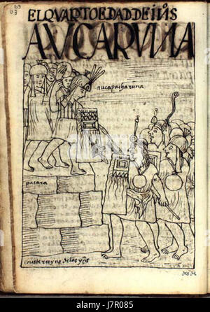 Auca Runa fait référence au peuple indigène de l'Équateur, également connu sous le nom de Shuar, un groupe situé dans la forêt amazonienne. Ils ont une riche histoire culturelle et sont connus pour leurs traditions et leur langue distinctes. Banque D'Images