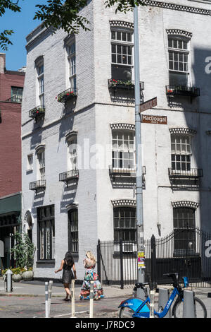 MacDougal Alley à Greenwich Village, NEW YORK Banque D'Images