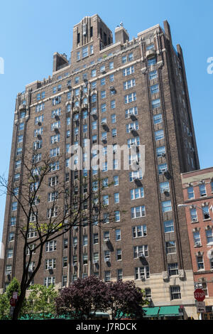 10 Sheridan Square Apartment Building, Greenwich Village, NEW YORK, USA Banque D'Images