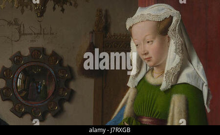 Portrait Arnolfini 2 Banque D'Images