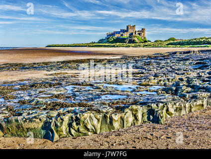 Art-Image picturale, Northumberland, Angleterre du Nord-Est Banque D'Images