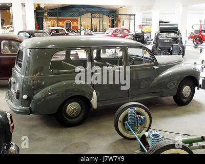 1956 Peugeot 203 commerciale Limousine photo 2 Banque D'Images