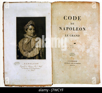 Code de Napoléon le Grand 2 Banque D'Images