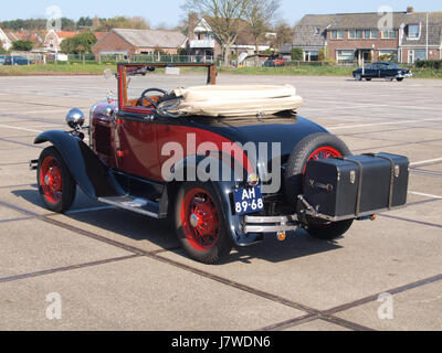 1930 Ford A, licence hollandaise registratoin AH 8968, pic1 Banque D'Images